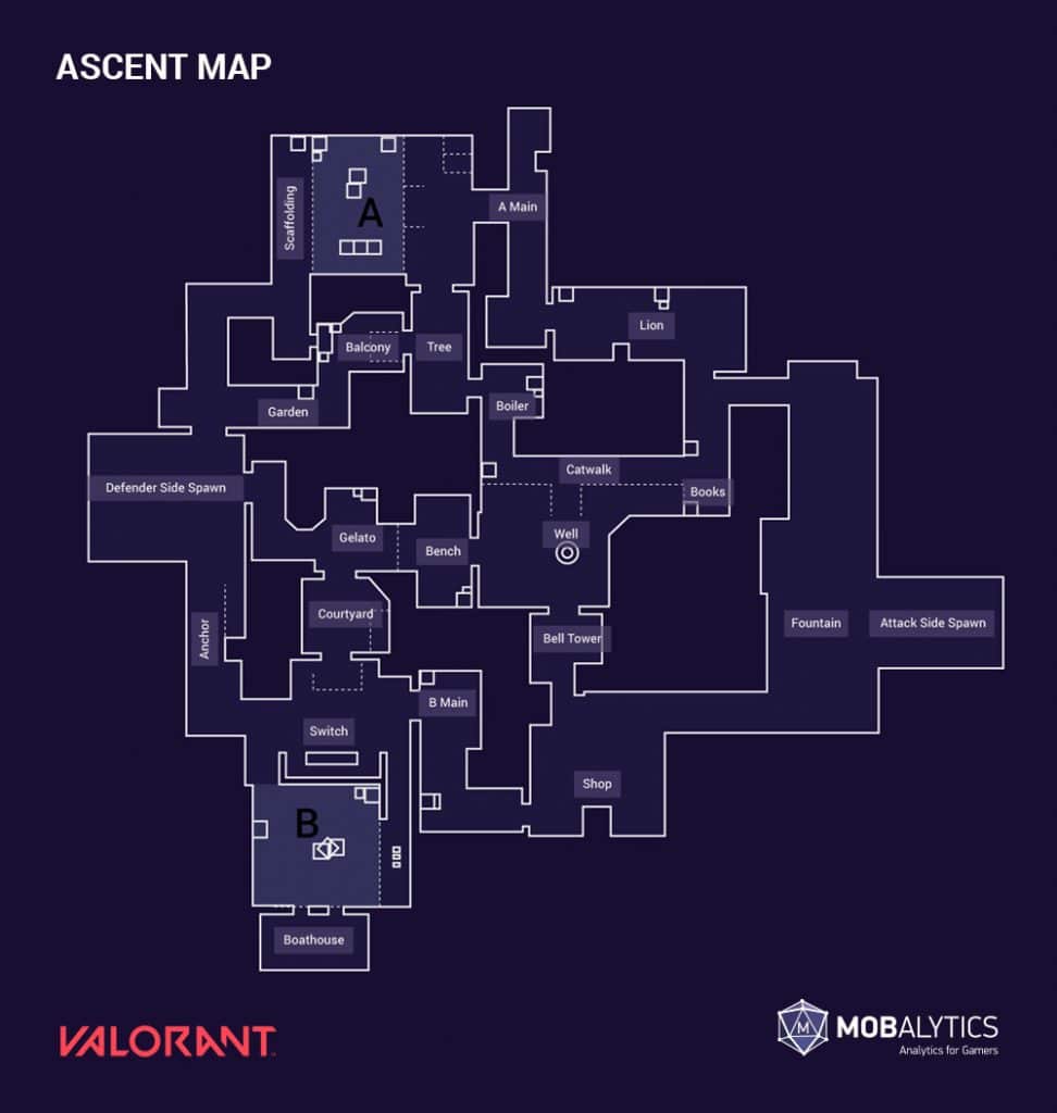 VALORANT - Existem 4 mapas na rotação de VALORANT: ▪️ Haven ▪️ Split ▪️  Bind ▪️ Ascent Conta aí: Qual deles é seu favorito?👇