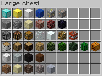 minecraft materials