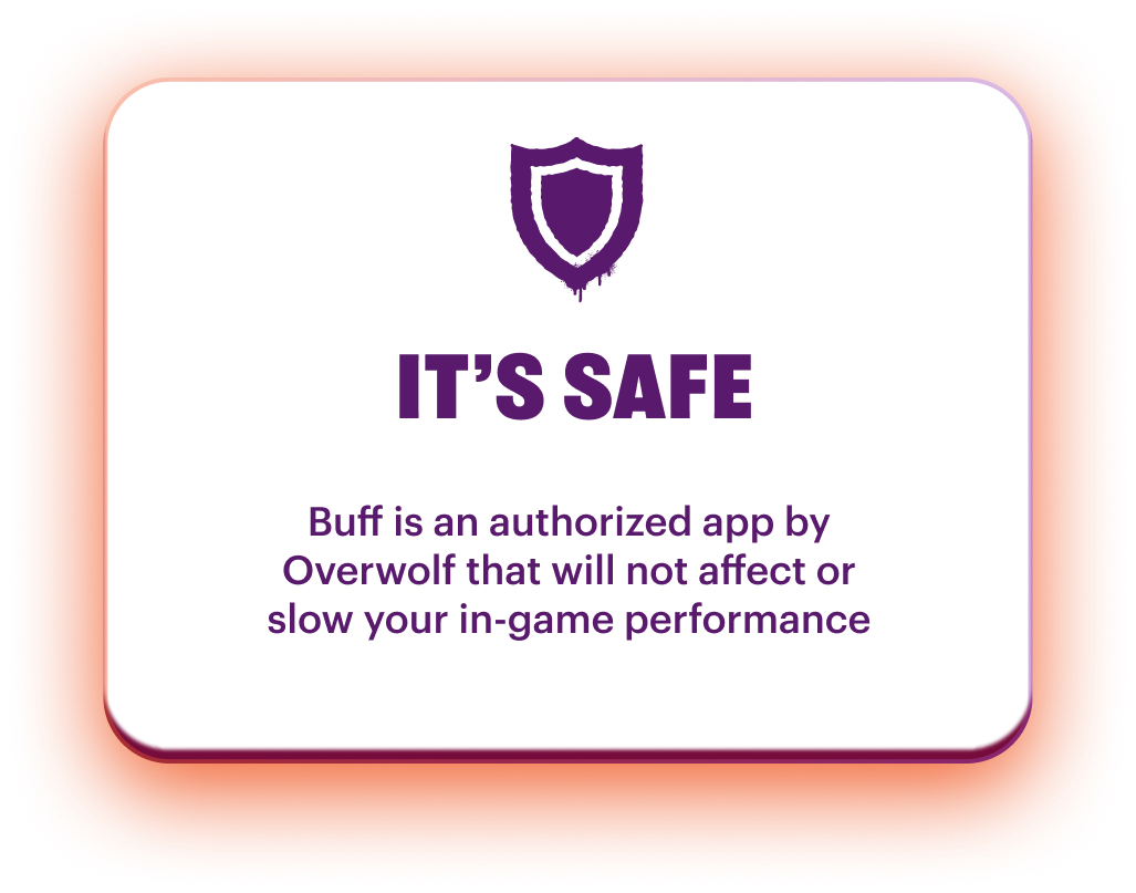It's Safe message with shield icon graphic