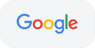 Google logo on rounded gray background