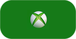 Xbox logo on green background